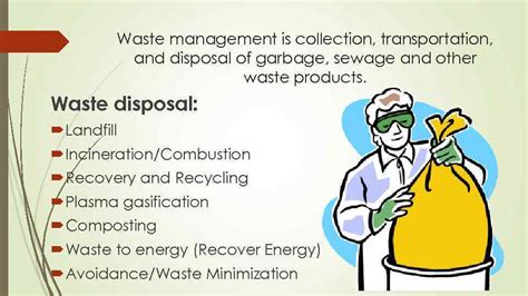 Waste Disposal Elizabeth Starikova Waste Management Is