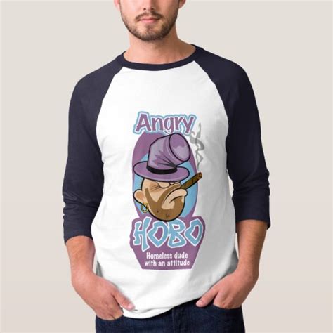 Angry Hobo T Shirt