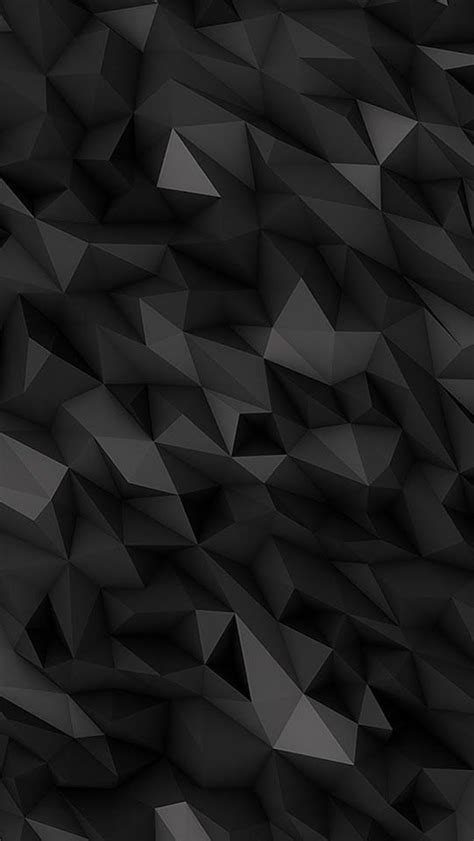 3d Dark Abstract Polygons Galaxy Note Hd Wallpaper Best Iphone
