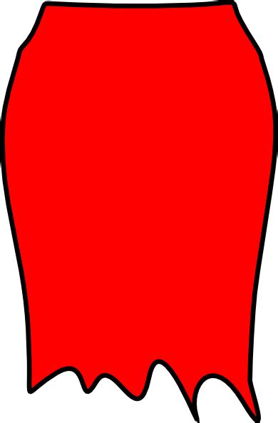 Red Skirt Clip Art At Vector Clip Art Online Royalty Free
