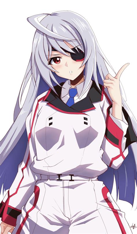 inaka pan laura bodewig infinite stratos absurdres highres 1girl ahoge belt blush