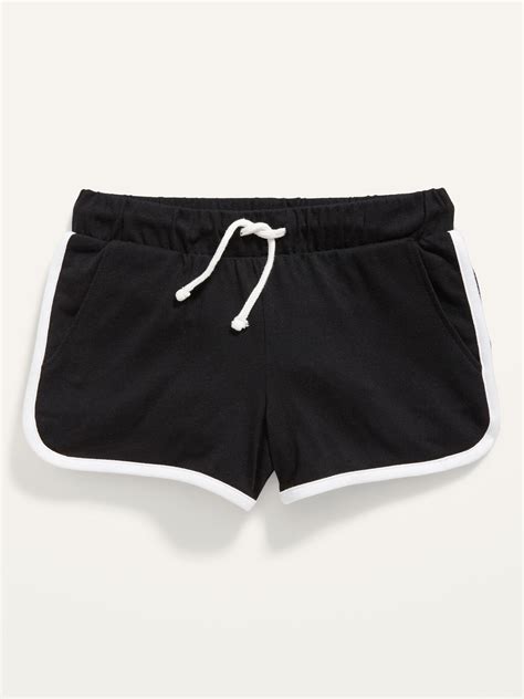 Solid Drawstring Shorts For Girls Old Navy