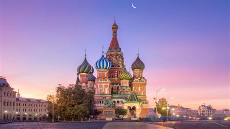 Saint Basils Cathedral Dome Moscow Russia 4k 5k Hd Travel Wallpapers
