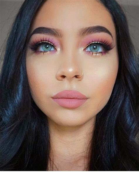 Pin By Missj On Colorful Makeup Pink Eye Makeup Spring Makeup Eye