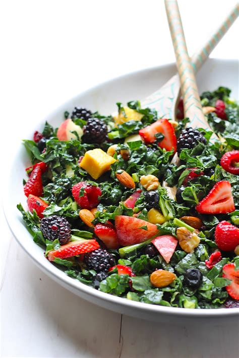 The Best Kale Summer Salad The Balanced Berry