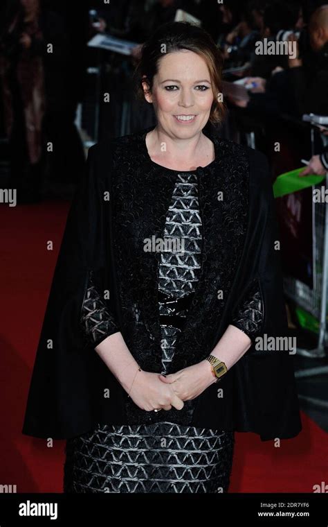 Olivia Colman Attending The Lobster Premiere As Part Of The 59th Bfi