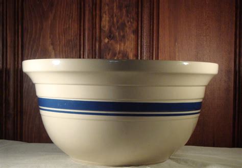 Roseville Pottery 8 Quart Mixing Bowl Etsy