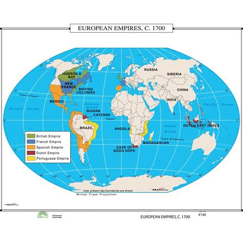 Universal Map World History Wall Maps European Empires Wayfairca