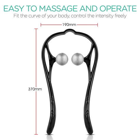 Trigger Point Roller Neck Massager Deep Tissue Massager Voyor Ms110