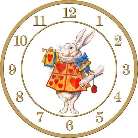 Alice In Wonderland Clocks Wall Clock By Grantdevereaux Cafepress