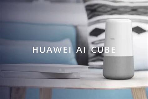 Huawei Launches Alexa Powered Ai Cube Which Is Shaped Like A Cylinder