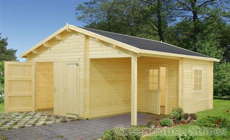 This is the minimum to get all necessary details and components delivered. Palmako Wooden Garage 4 with Wooden Door for Greenhouse ...