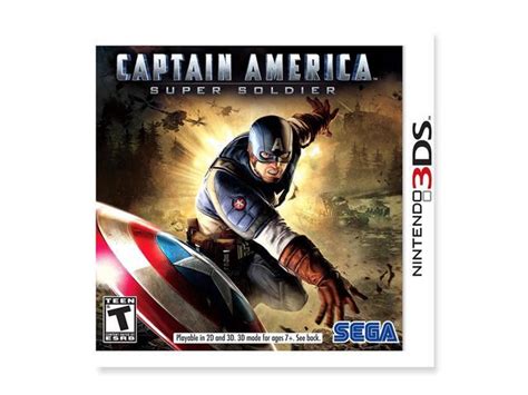 Captain America Super Soldier Nintendo 3ds Game