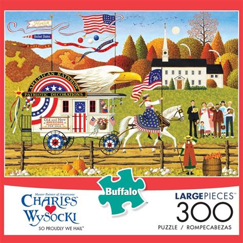 Buffalo Games 2627 Charles Wysocki So Proudly We Hail 300