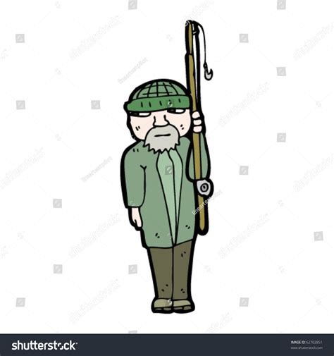 Fisherman holding fish at the bank of a lake, we bring out the character in a person and matches to the fisherman cartoon theme that hand drawn from photos. Fisherman Cartoon Stock Vector Illustration 62702851 ...