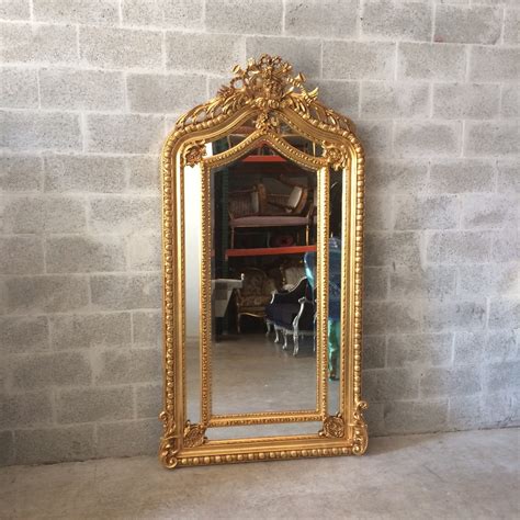 15 Collection Of Antique French Floor Mirror Mirror Ideas