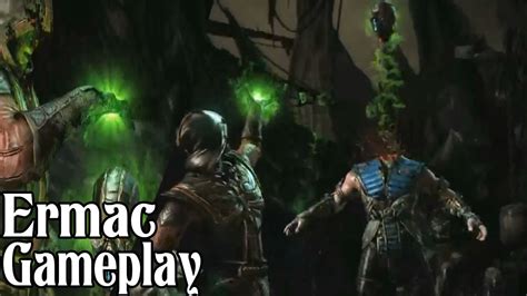 Mortal Kombat X Ermac Fatality And Gameplay Walkthrough All Hd Youtube