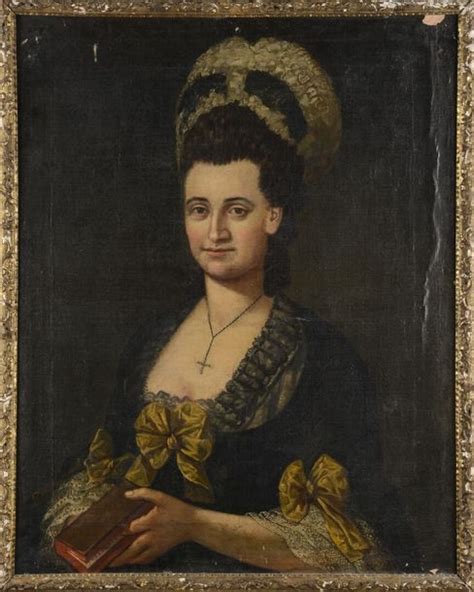 French School 18th Century Portrait De Femme Au Livre Mutualart
