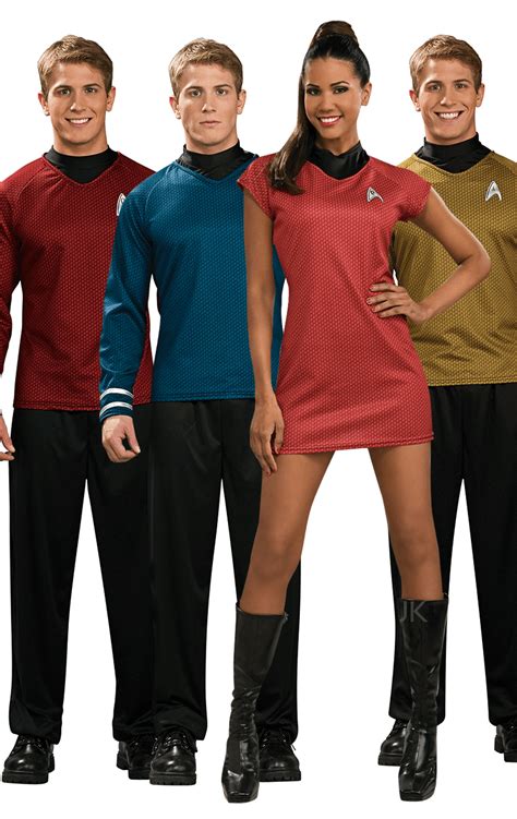 Adult Star Trek Group Costumes Uk