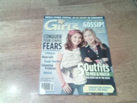 Discovery Girls Magazine Augustseptember 2012 Conquer Your School