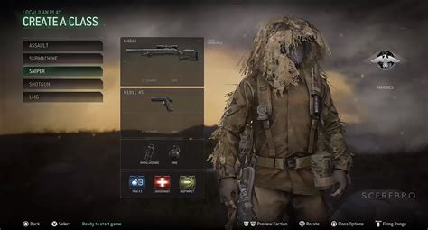 Christian Gallego Ghillie Suit For Cod Remastered