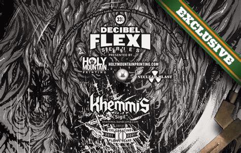 Khemmis Return To The Decibel Flexi Series With An Exclusive Song And