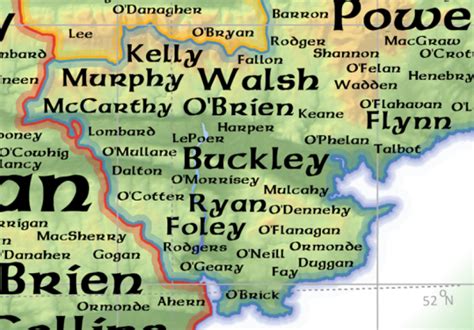 Most Irish Surnames Revealed Wlr