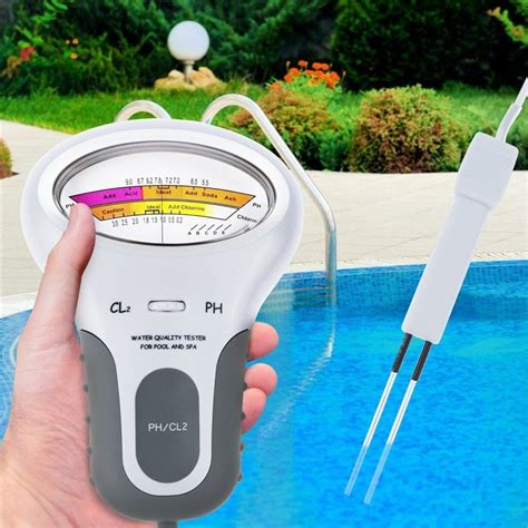 Zwembad Water Kwaliteit Tester Ph Test Pen Chloor Gas Water Kwaliteit Tester Kabel Mania Nl