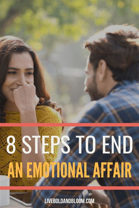 8 Steps To End An Emotional Affair