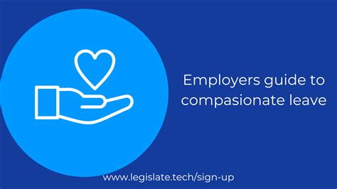 An Employers Guide To Compassionate Leave Legislate