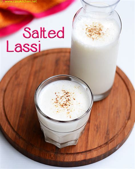 Salted Lassi Recipe Raks Kitchen Indian Vegetarian Recipes