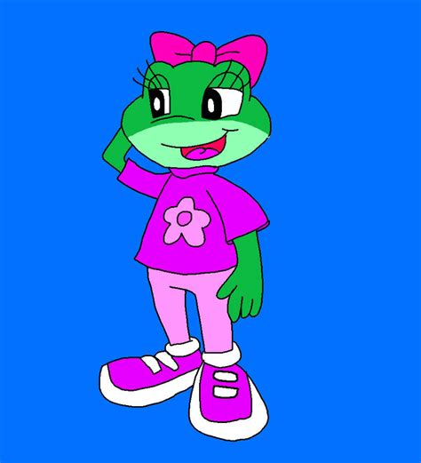 Lily Frog 1999 Leapfrog Design By Frogtable125