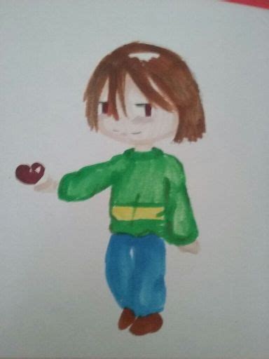 Game Over Chara Drawing Tutoriel 2 Undertale Amino