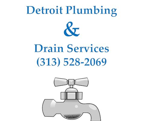 Detroit Plumbing And Drain Services Detroit Mi