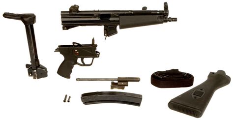 Deactivated Old Spec Heckler And Koch Mp5 Submachine Gun Modern