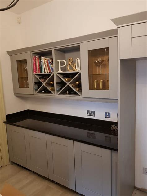 Accordingly, the spray kitchen cabinets are available in different colors, materials, and designs, and their sizes are adjustable as necessary. Professional Spray Painting Kitchen Cabinets | Grey Kitchen Ideas Spraymasters UK
