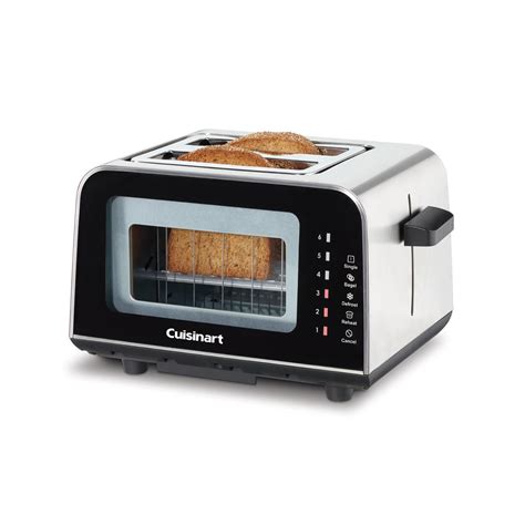 Cuisinart Viewpro 2 Slice Glass Toaster Cpt 3000c Walmart Canada