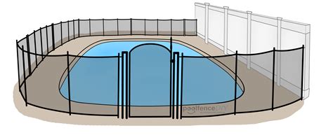 Lack of pool fencing will also likely invalidate your homeowner's insurance protection. Do It Yourself Pool Fencing Made Easy | Mesh pool fence, Pool fence, Above ground pool cover