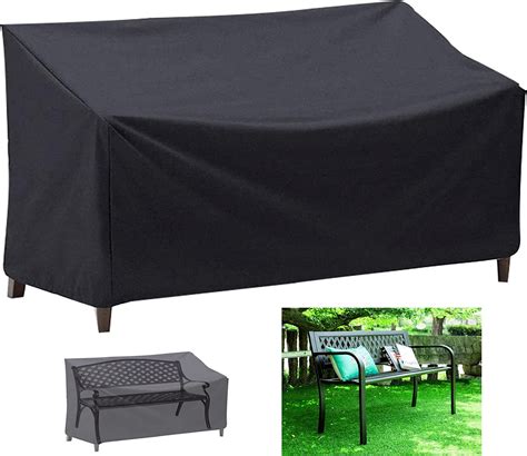 Lcgod Garden Bench Covers 2 Seater Bench Covers Waterproof Windproof