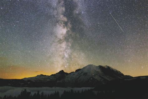 Milky Way Over Mountain Sonima