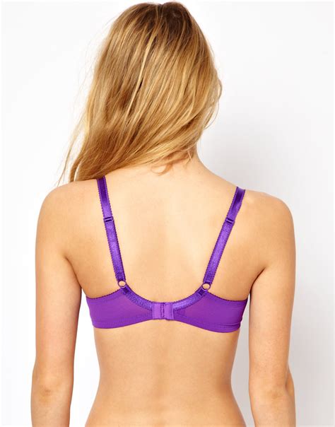 Panache Dj Cleo Lucy Balconette Bra In Purple Lyst