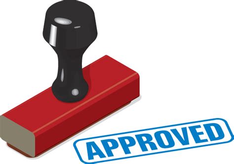 Approved Rubber Stamp Stock Photo 964100 Shutterstock Clipart Best