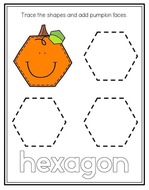 Top 25 esl kindergarten activities. Pumpkin Shape Tracing (With images) | Shape tracing ...