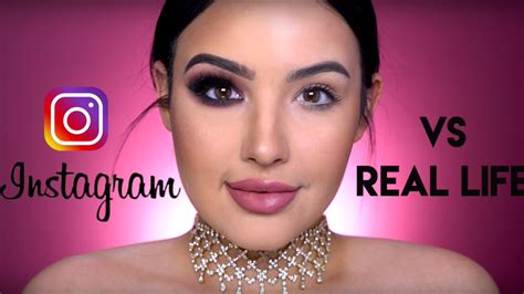 Beauty Blogger Amanda Ensing Shows The Difference Between Instagram