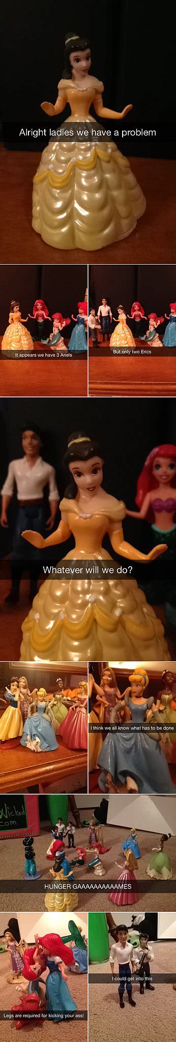 Disney Princess Snapchats Popsugar Love And Sex