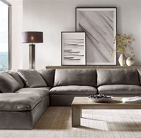 Freedom leather sofas focus on great design, comfort and durability. Cloud Modular Leather Sofa Chaise Sectional in 2020 (With ...