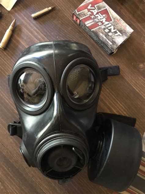 My British Sas Fm12 Gas Mask I Heard These Are Somewhat Hard To Find