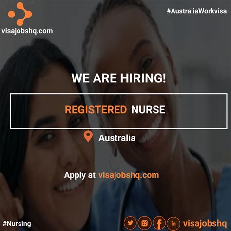 Urgently Hiring A Registered Nurse Relocate To Australia With Work Visa Sponsorhip 90000 Yearly