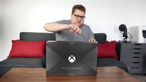 Xbox One X Project Scorpio Edition Déballage En Français Unboxing