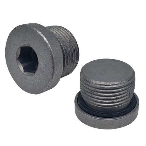2353vsti Steel Zinc Plated Socket Pipe Plug With Seal Rings